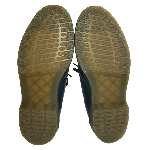 Dr. Doc Martens 1461 Oxford Plain Welt Shoes in dark Navy, men's 8, women's 9 - Picture 7 of 8